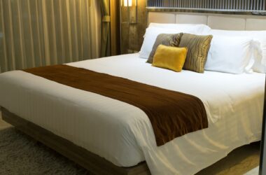 bed in the hotel